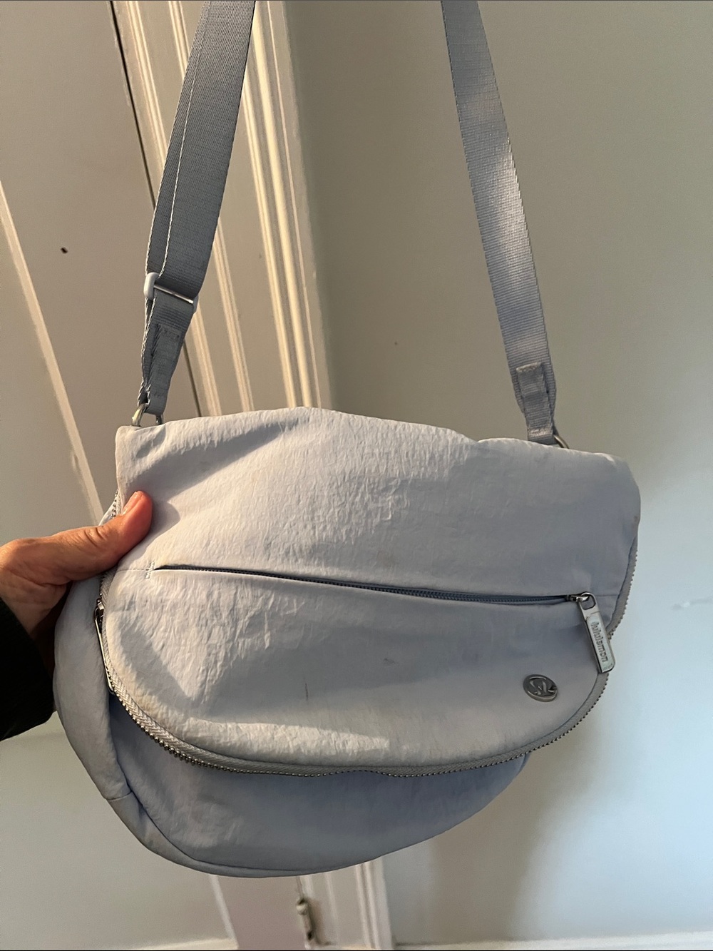 lululemon Pale Blue Crossbody All Night Festival Bag 5L